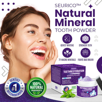 Seurico™ Natural Mineral Tooth Powder 🧑🏽‍⚕️TGA-Certified