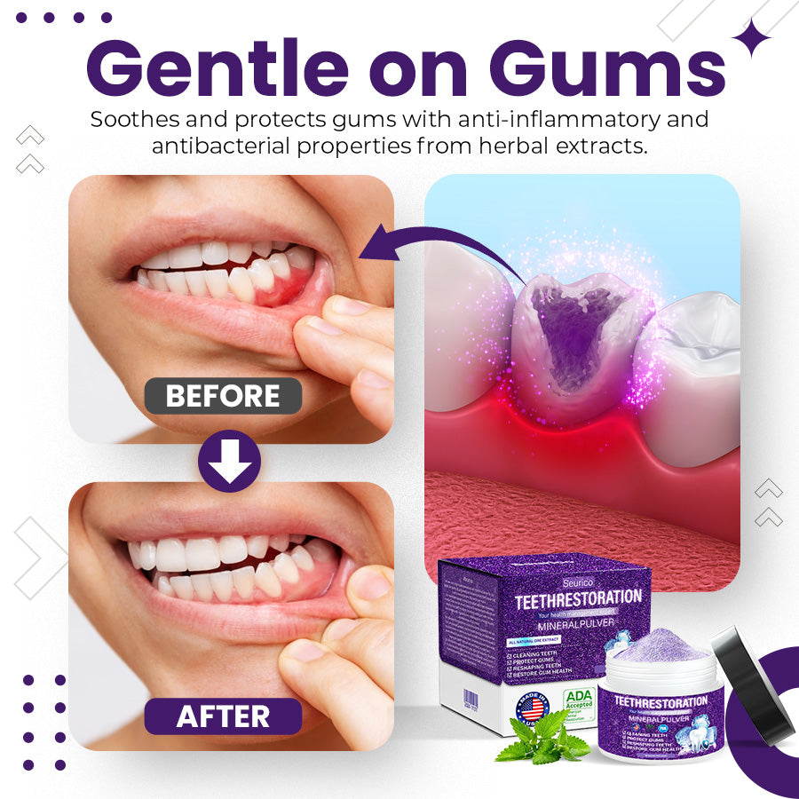 Seurico™ Natural Mineral Tooth Powder 🧑🏽‍⚕️TGA-Certified