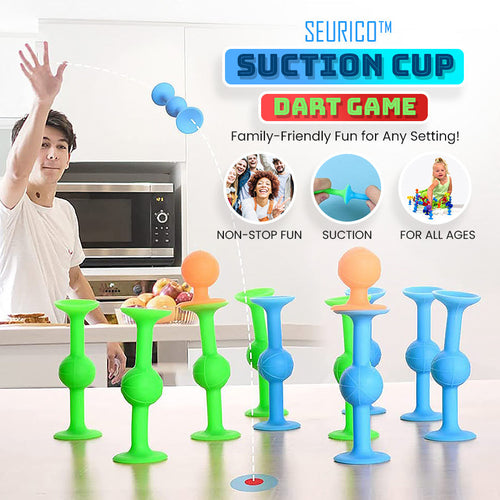 Seurico™ Suction Cup Dart Game – Family-Friendly Fun for Any Setting!