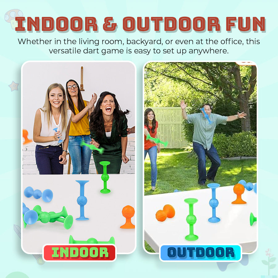 Seurico™ Suction Cup Dart Game – Family-Friendly Fun for Any Setting!