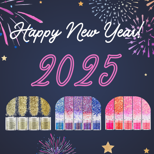 🌟 New Year's magic: DIY glitter for festive projects!