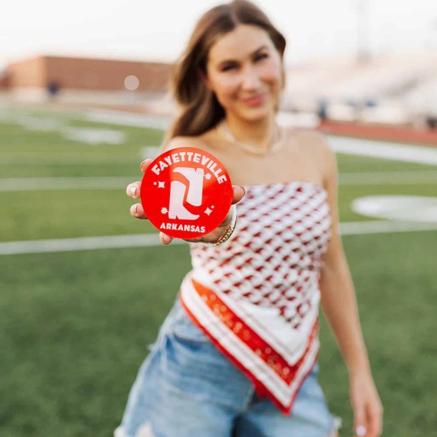 Arkansas Kickoff College Town Acrylic Drink Coasters