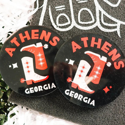 Georgia Kickoff College Town Acrylic Drink Coasters
