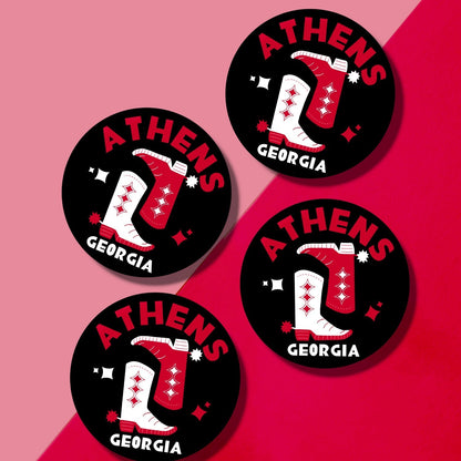 Georgia Kickoff College Town Acrylic Drink Coasters