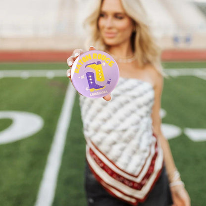 LSU Kickoff College Town Acrylic Drink Coasters