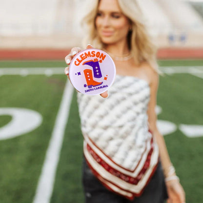 Clemson Kickoff College Town Acrylic Drink Coasters