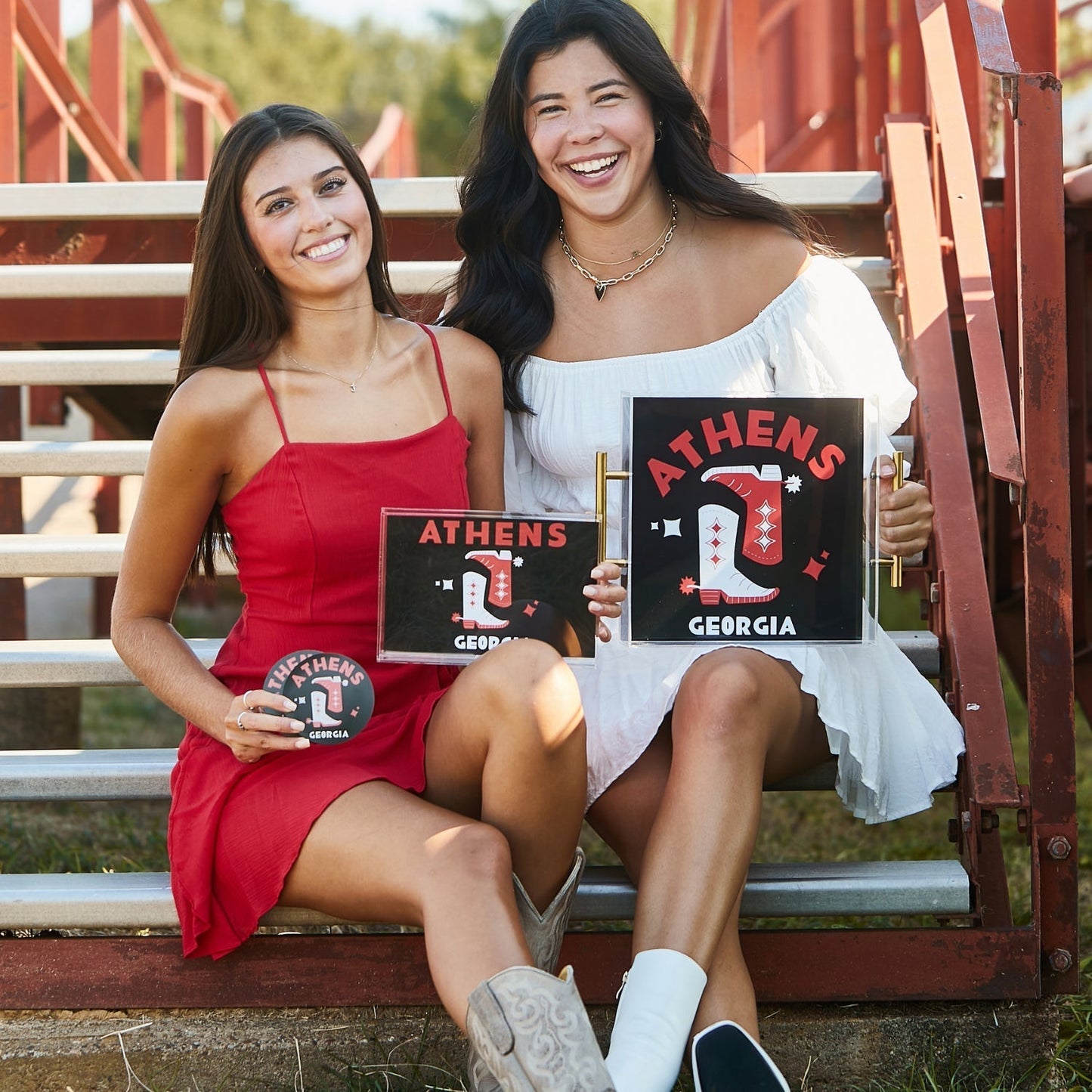 Georgia Kickoff College Town Small Acrylic Tray