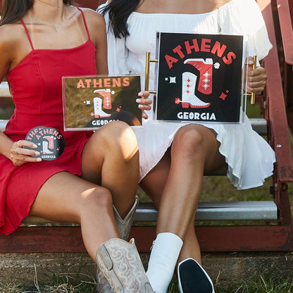 Georgia Kickoff College Town Small Acrylic Tray