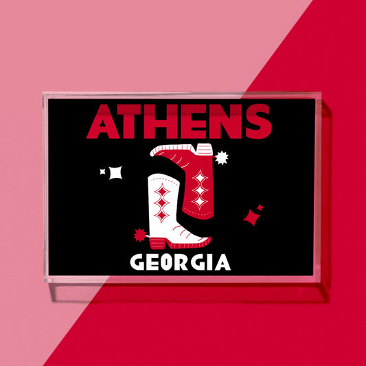 Georgia Kickoff College Town Small Acrylic Tray