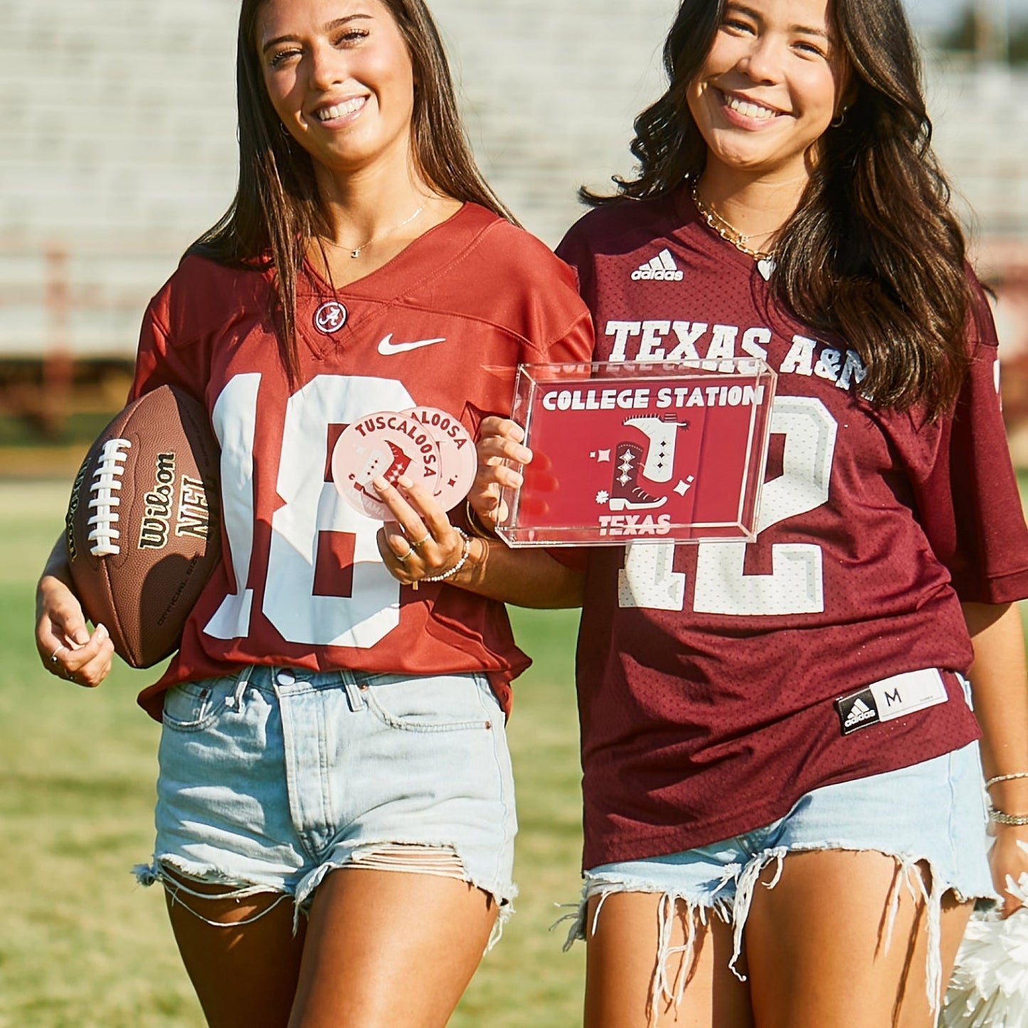 Texas A&M Kickoff College Town Small Acrylic Tray