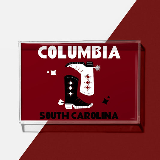 South Carolina Kickoff College Town Small Acrylic Tray