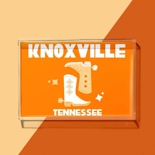Tennessee Kickoff College Town Small Acrylic Tray