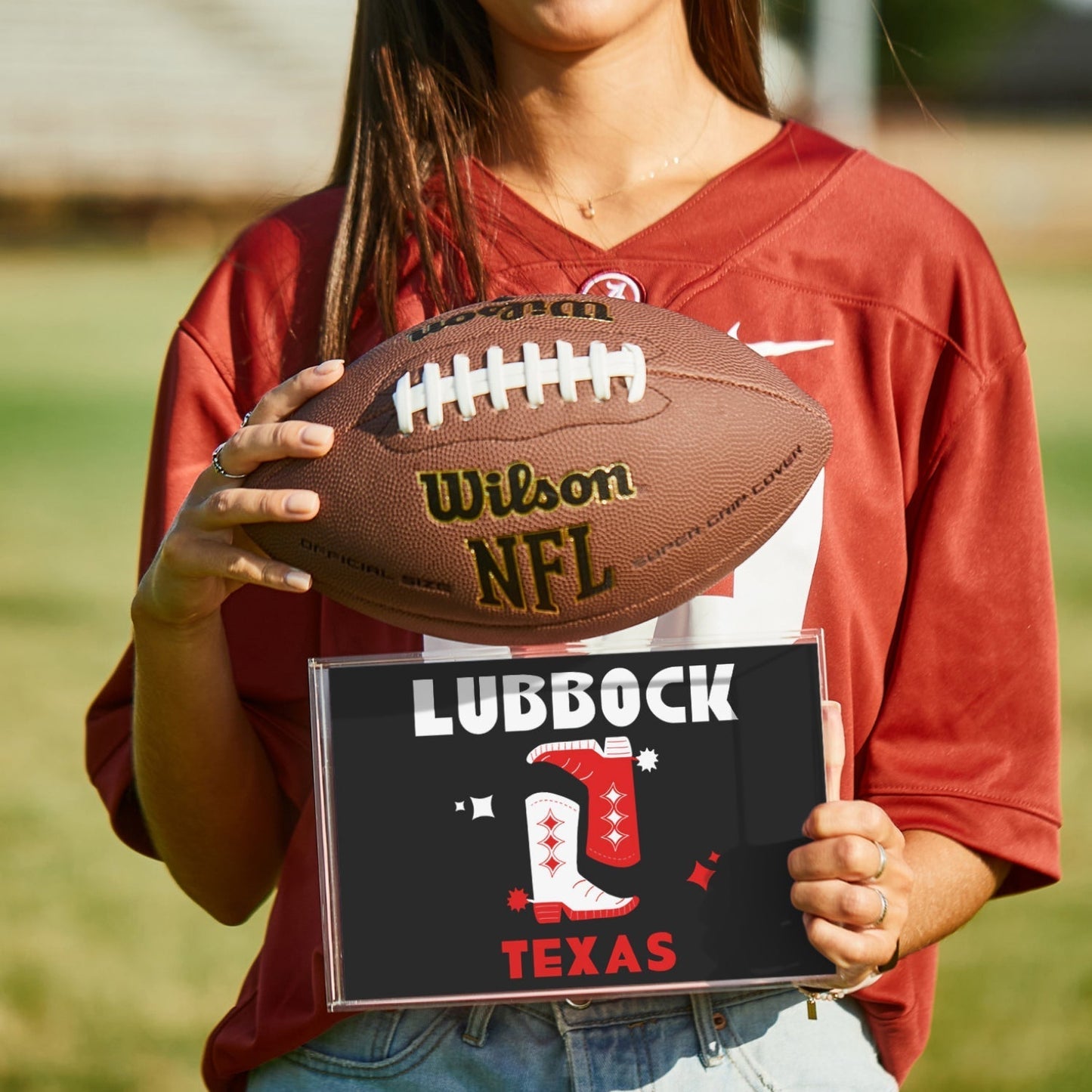 Texas Tech Kickoff College Town Small Acrylic Tray