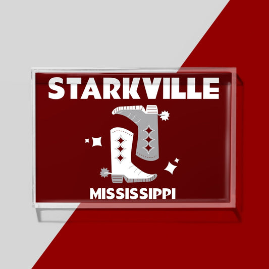 Mississippi State Kickoff College Town Small Acrylic Tray