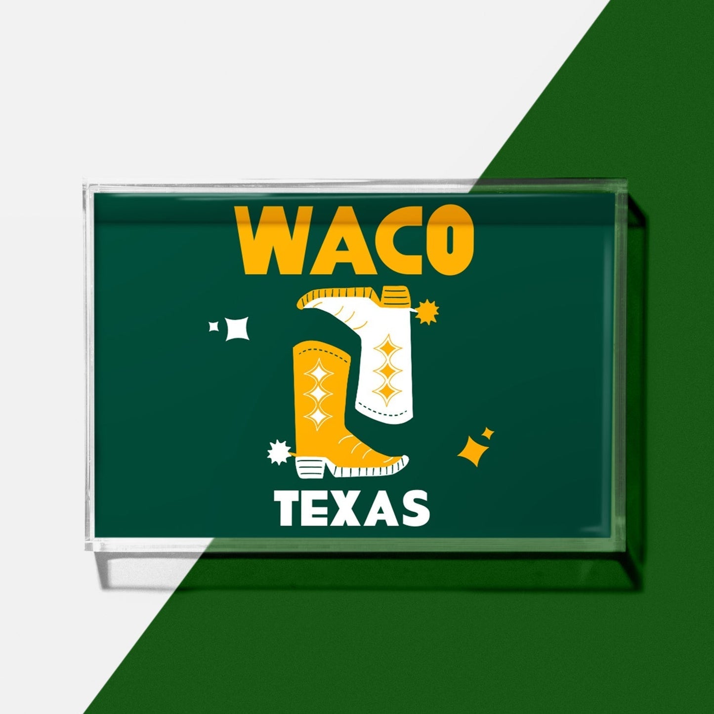 Baylor Kickoff College Town Small Acrylic Tray