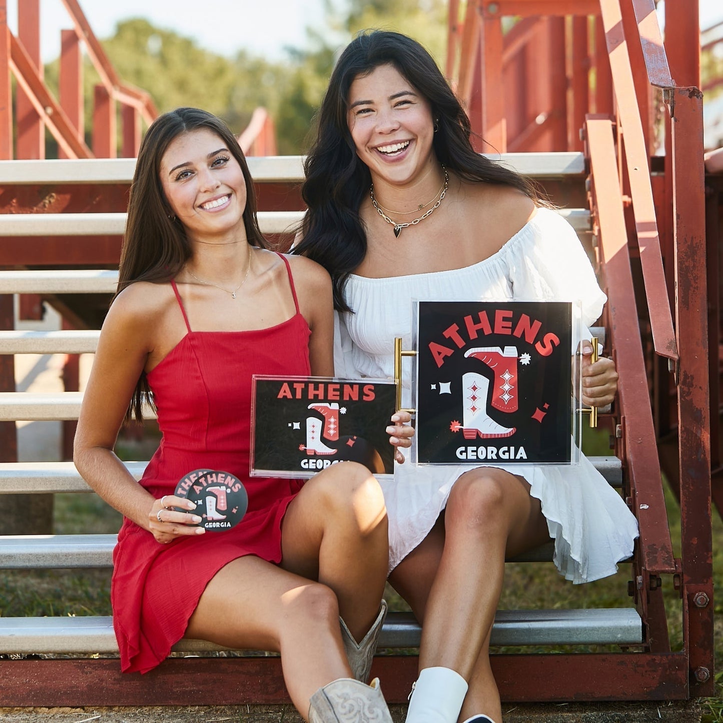 Georgia Kickoff College Town Large Acrylic Tray