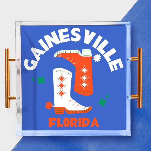 Florida Kickoff College Town Large Acrylic Tray