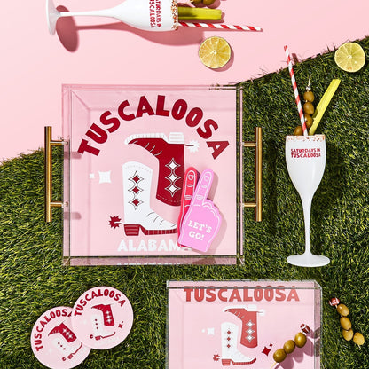 Alabama Kickoff College Town Large Acrylic Tray