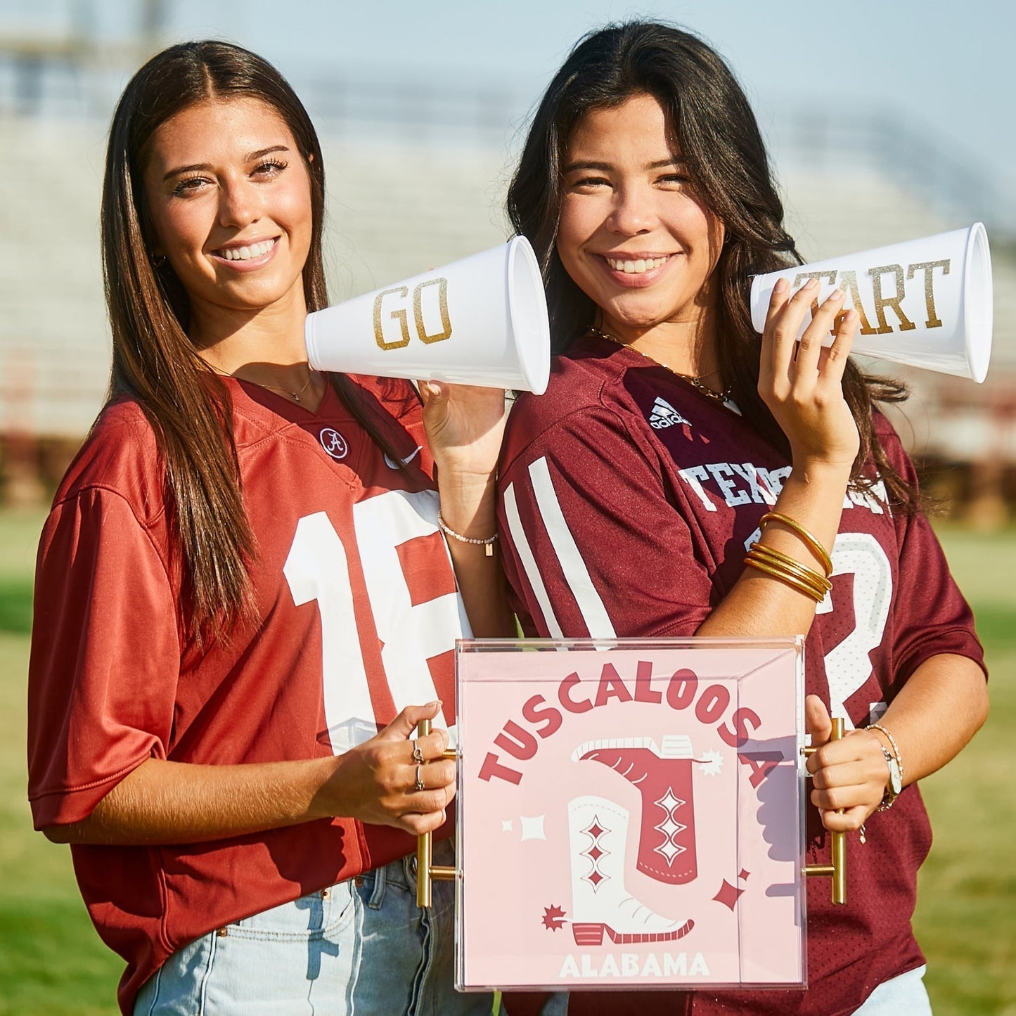 Alabama Kickoff College Town Large Acrylic Tray