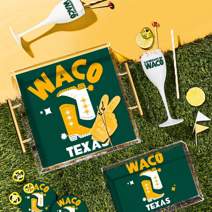 Baylor Kickoff College Town Large Acrylic Tray