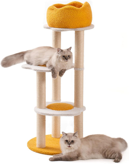 Fried Egg Cat Tree