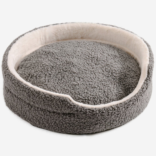 Round Cat & Dog Bed