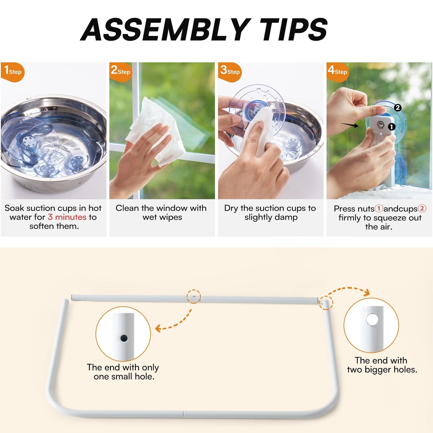 Zion Diamond Foldable Cat Window Perch