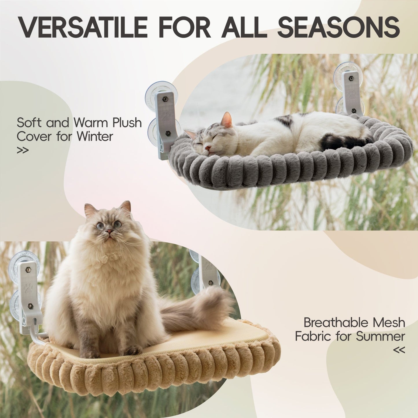 Aspen Foldable Cat Window Perch Pro