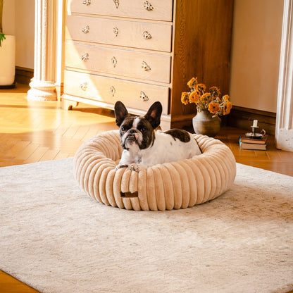 Aspen Fleece Cat & Dog Donut Bed