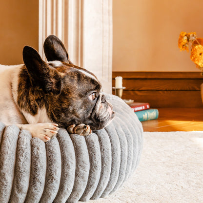 Aspen Fleece Cat & Dog Donut Bed