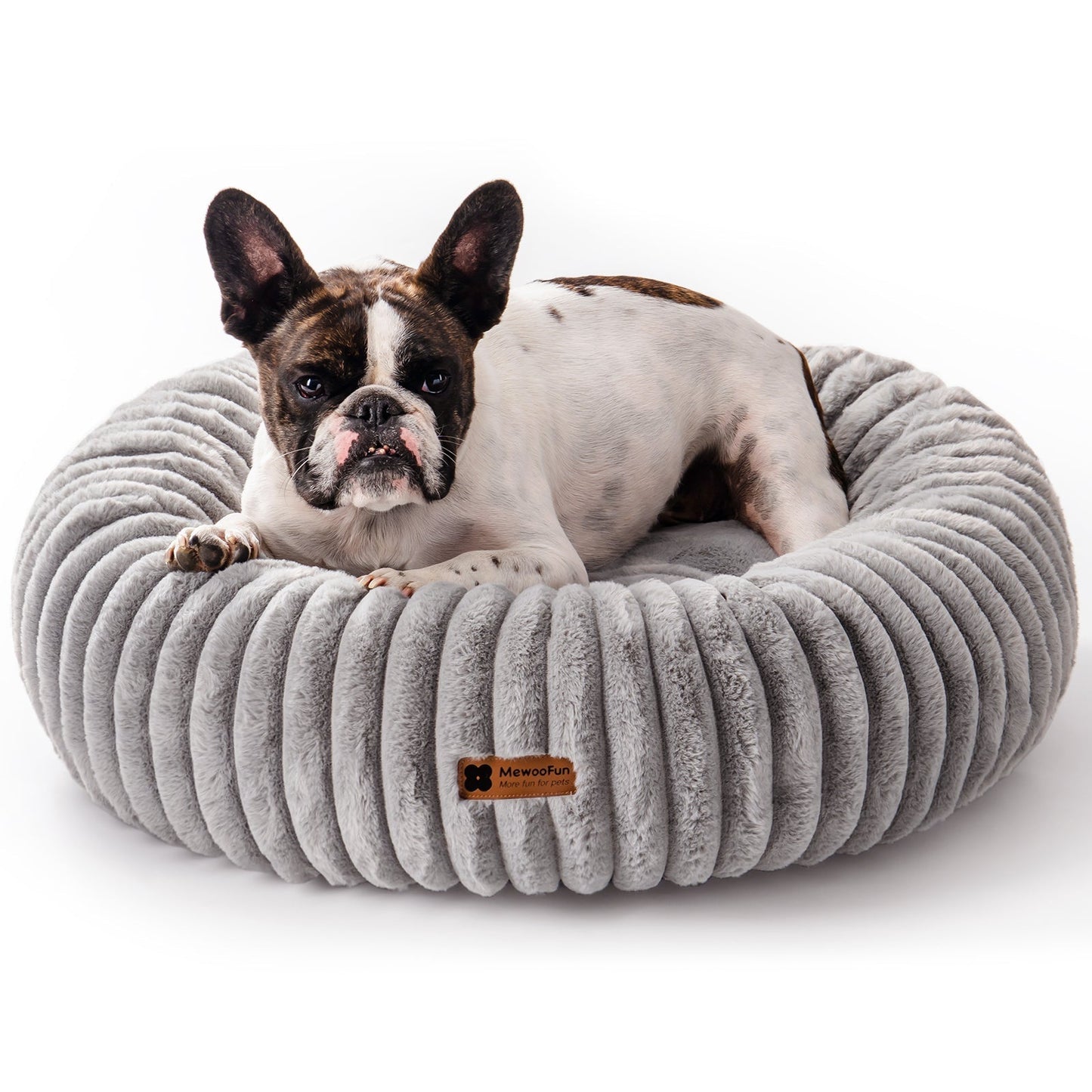 Aspen Fleece Cat & Dog Donut Bed