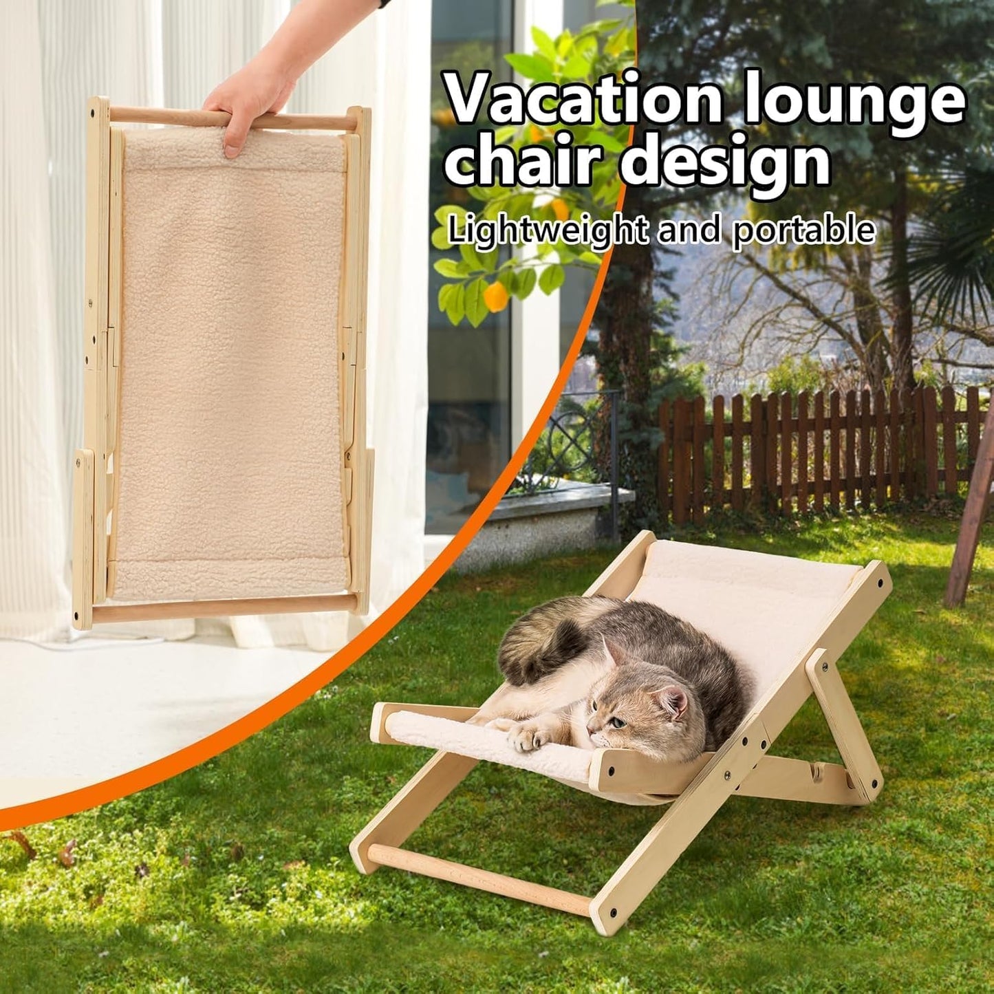 Macaron Foldable Cat & Dog Chair