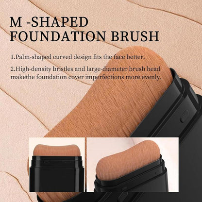 Final 3 Hours: 70%OFF🔥 Foundation Concealer Stick Dual-ended brush head for flawless skin