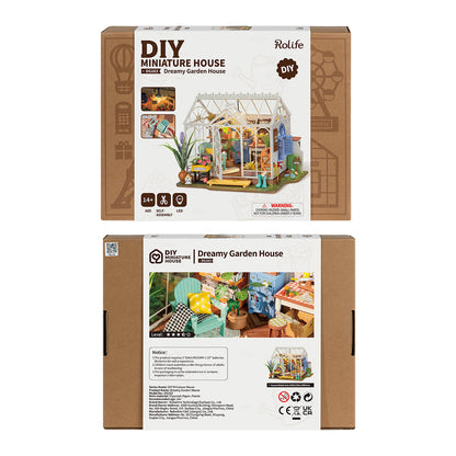 Rolife Dreamy Garden House DIY Miniature House Kit DG163