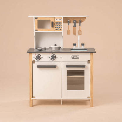 ROBUD Wooden Kids Play Kitchen Playset WG01