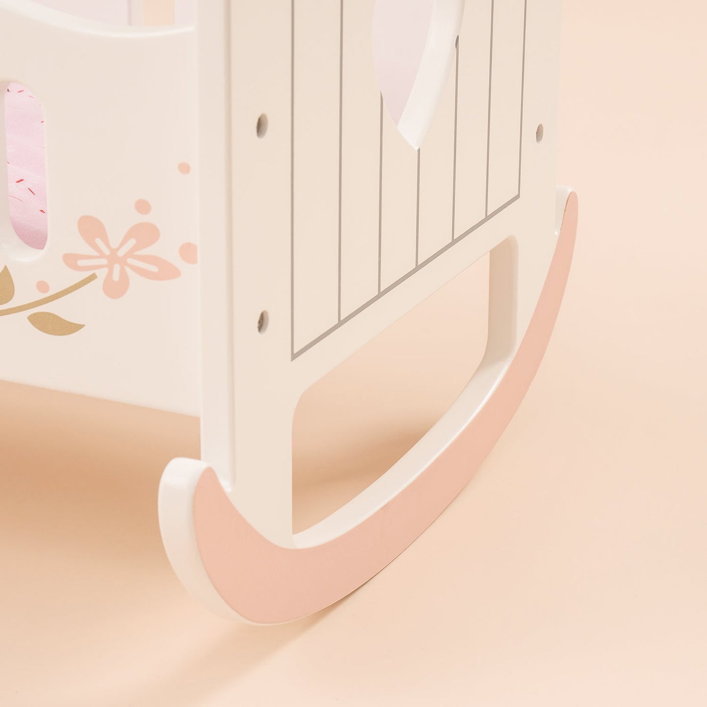 ROBUD Baby Wooden Doll Crib 18inch WRP01