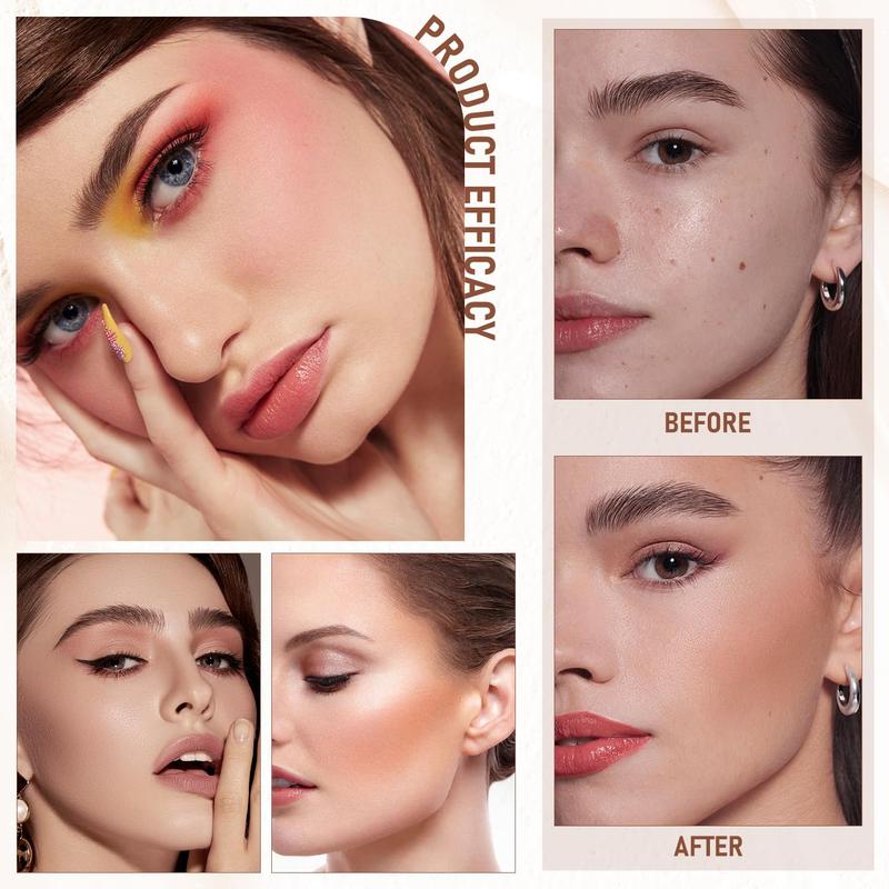 Final 3 Hours: 70%OFF🔥 Foundation Concealer Stick Dual-ended brush head for flawless skin