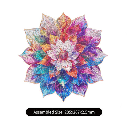 Rowood Mystic Mandala  Flower Wooden Jigsaw Puzzle