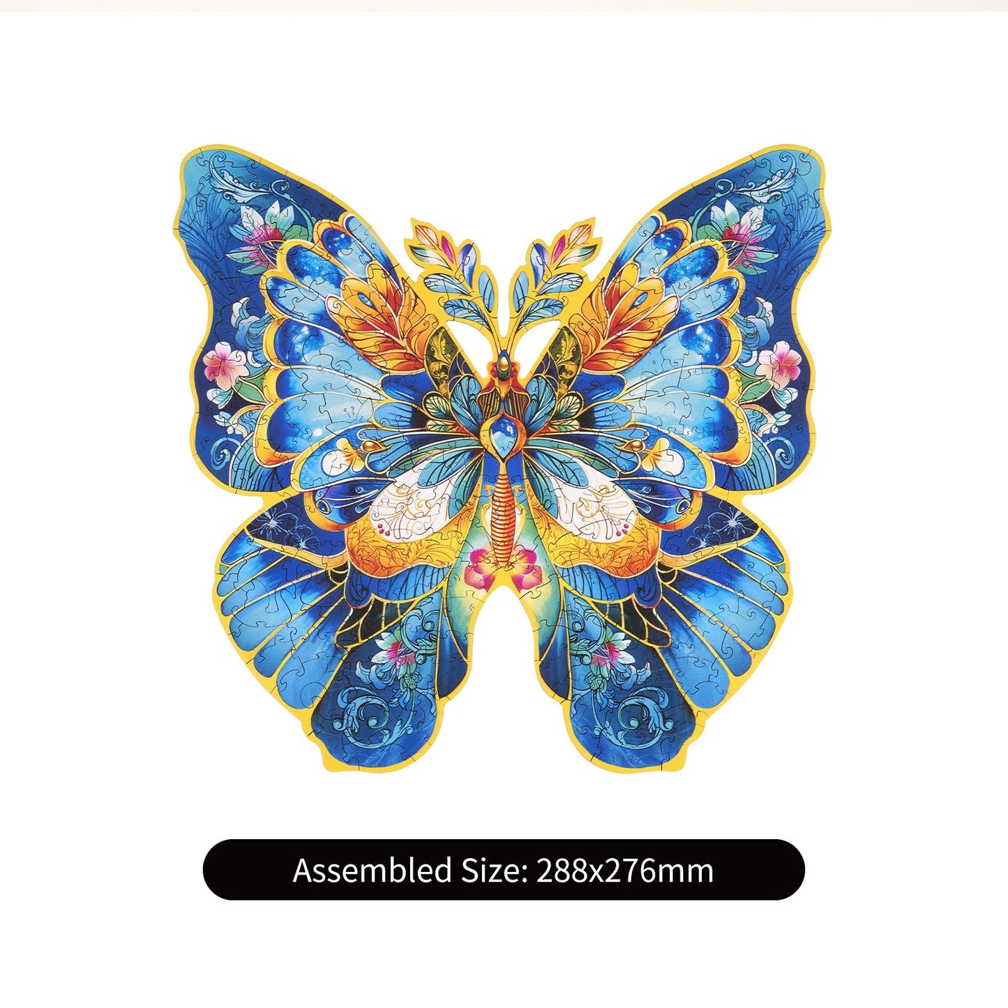 Rowood Morpho Helena Wooden Jigsaw Puzzle