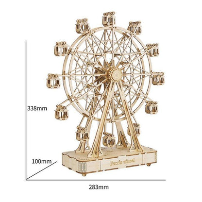 Rolife Ferris Wheel 3D Wooden Puzzle Music Box TGN01