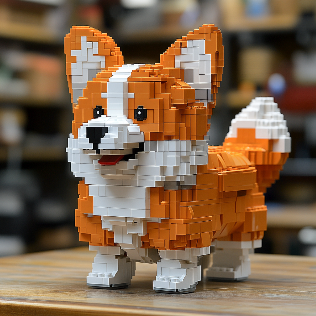 Welsh Corgi - Building Blocks for Kidults