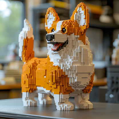 Welsh Corgi - Building Blocks for Kidults