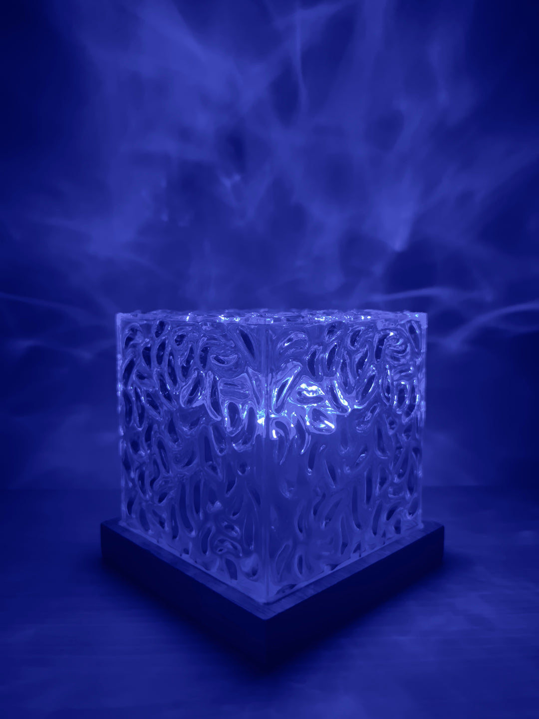 AuroraGlow Night Light Projector with Remote – 16 Ocean Wave Colors Lamp